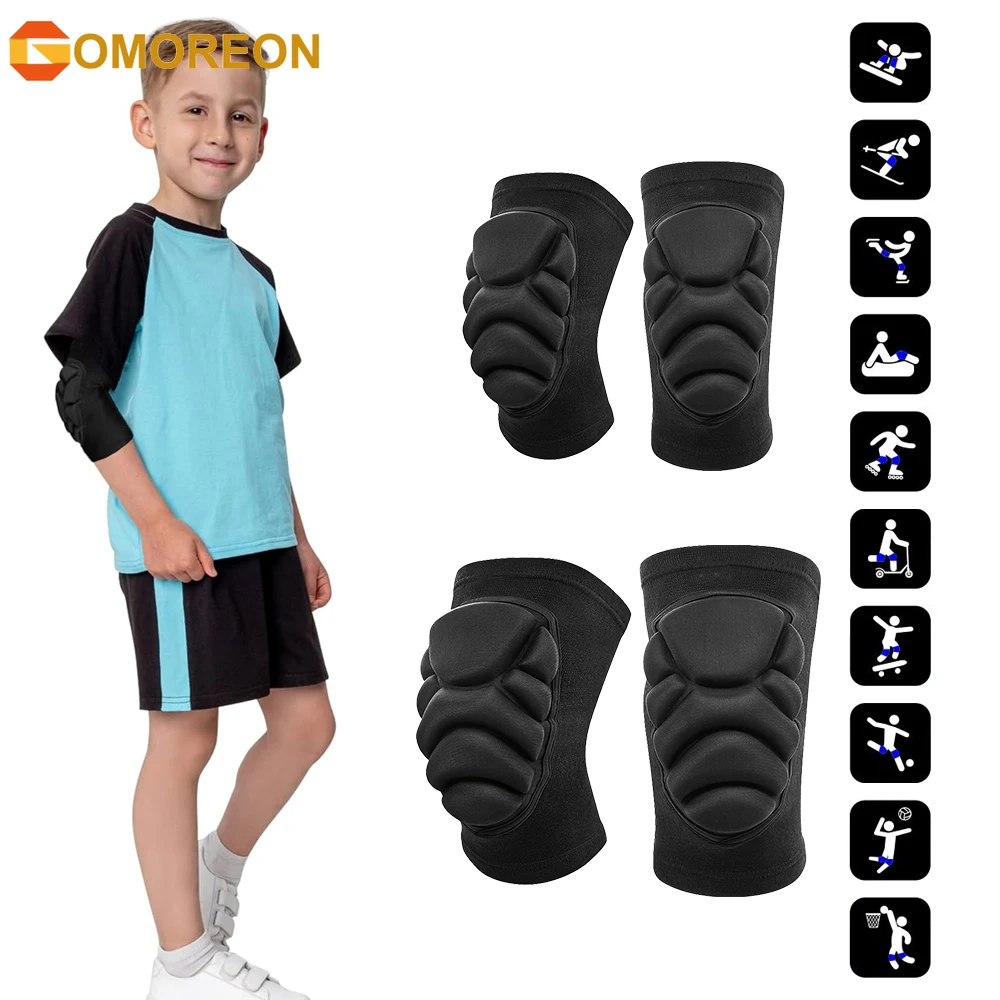 Knee Brace Badminton - Rodilleras y coderas para niños, mangas