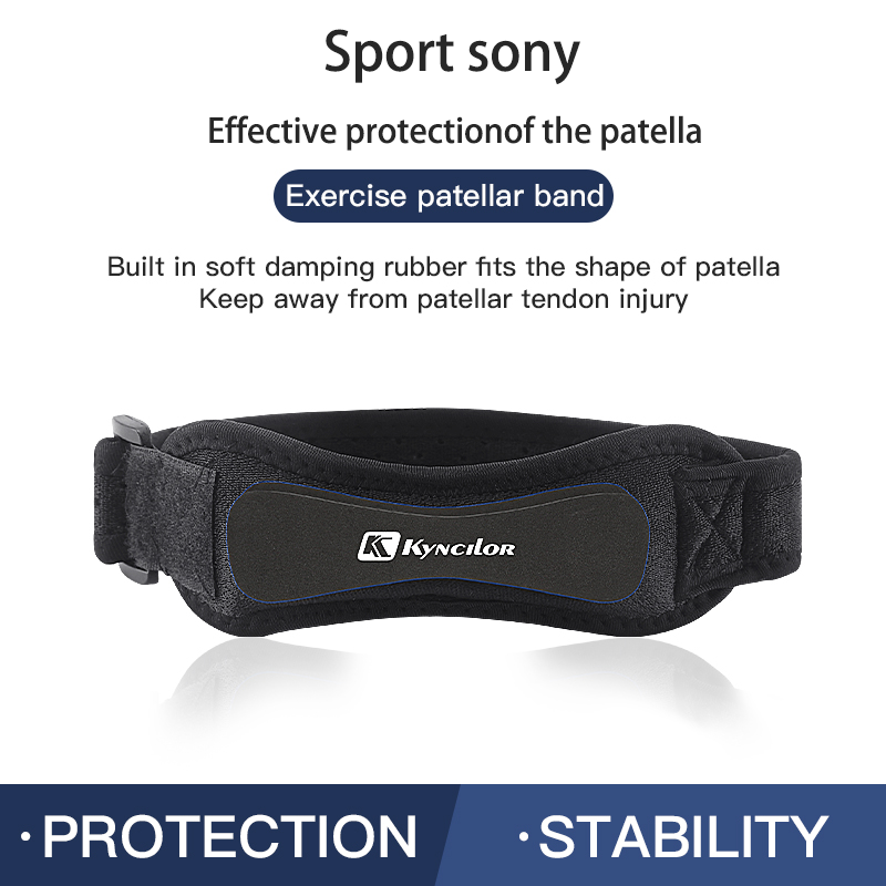 Knee Brace Badminton - Rodillera para tendón rotuliano, rodillera ajustable