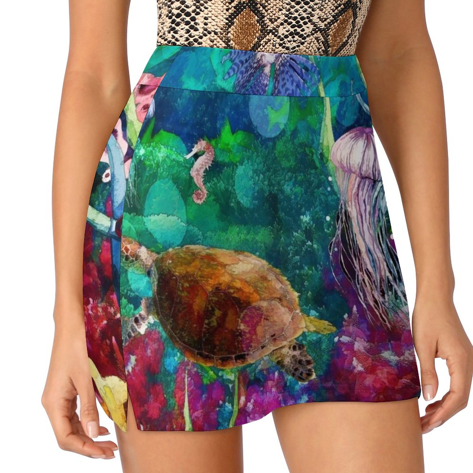 Falda de mujer de tortugas en  - Badminton Minion reseña y precio