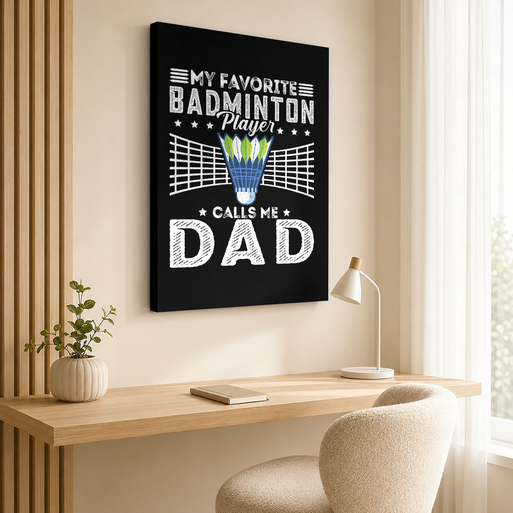 Póster Impreso en Lienzo con l - Badminton Photo reseña y precio