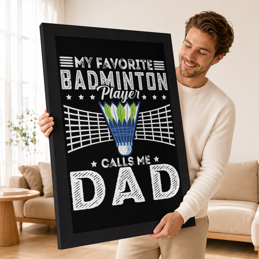 Póster Impreso en Lienzo con l - Badminton Photo reseña y precio