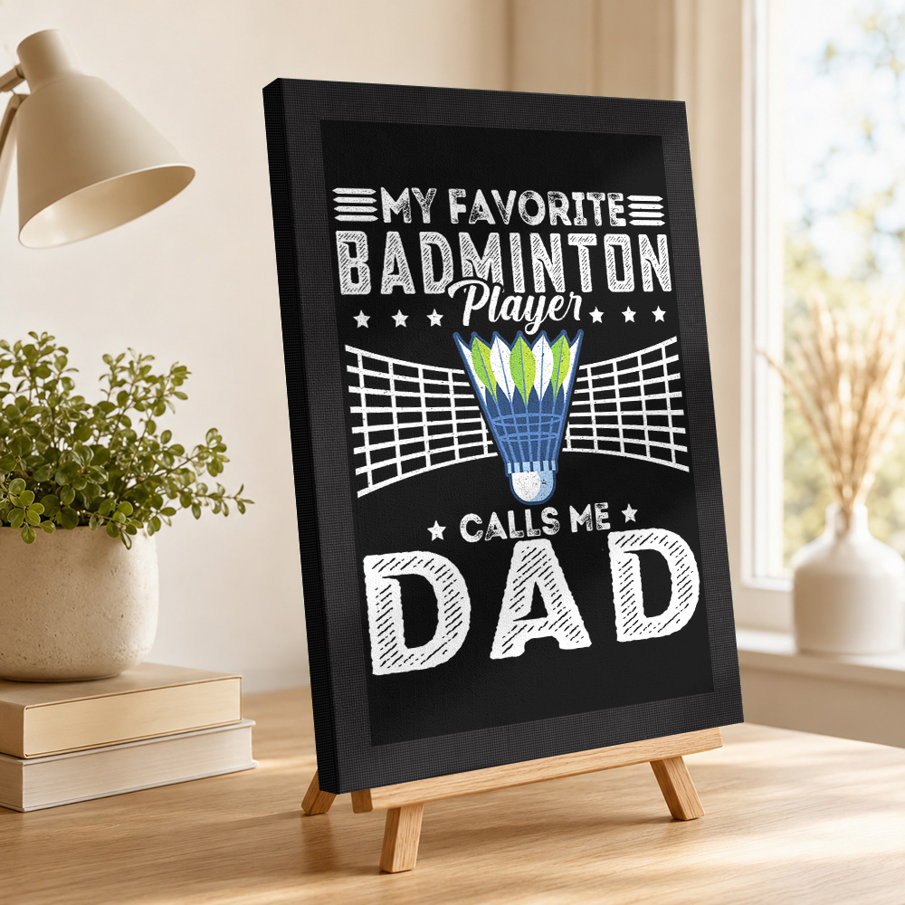 Póster Impreso en Lienzo con l - Badminton Photo reseña y precio