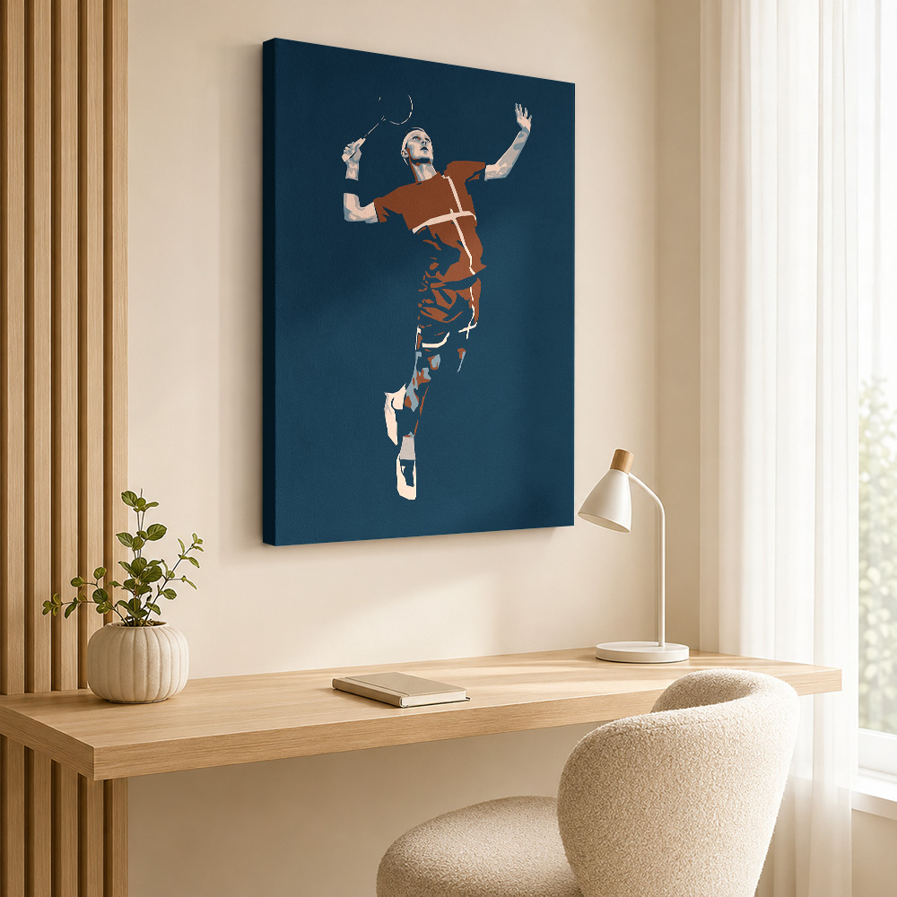 Póster Impreso en Lienzo con S - Badminton Photo reseña y precio