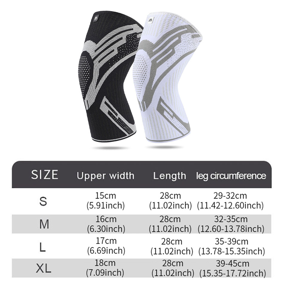 Rodillera de compresión elásti - Knee Brace Badminton reseña y precio