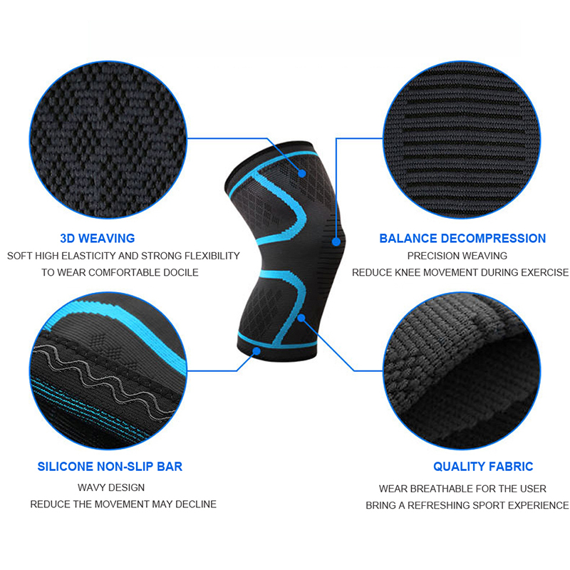 1 pieza de rodilleras elástica - Knee Brace Badminton reseña y precio